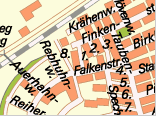 nach rechts unten scrollen